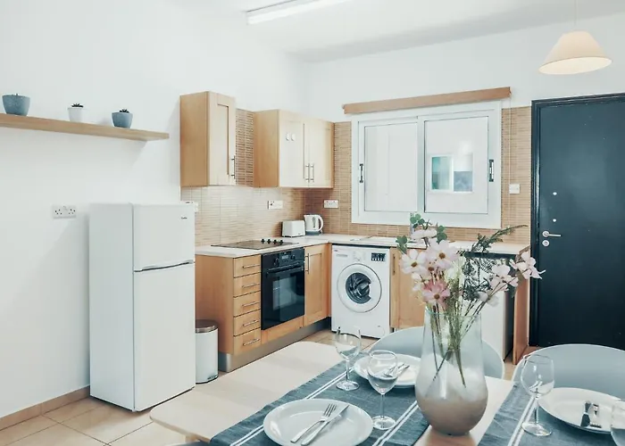 アパート Elegant 1 Bedroom - Great Kings Protaras, Kapparis *