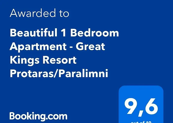 Elegant 1 Bedroom - Great Kings Protaras, Kapparis * 파라림니