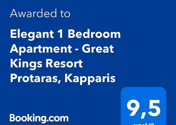 Elegant 1 Bedroom - Great Kings Protaras, Kapparis 아파트 *